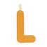 Letter L phosphorescent LL83874 Lilliputiens 1