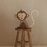 Little Lights Monkey Lamp Jungle Brown LL070-467 Little Lights 2