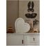 Little Lights Heart Lamp white LL026-001 Little Lights 3
