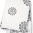 Maxi muslin wrap - Grey flowers LLJ-121-000-004 Lulujo 1