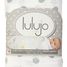 Cotton muslin swaddle - Grey peas LLJ-121-000-018 Lulujo 2