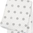 Cotton muslin swaddle - Grey peas LLJ-121-000-018 Lulujo 1