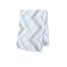 bamboo muslin swaddle - Blue Chevron LLJ-121-005-005 Lulujo 5