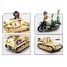 Army WWII - German Tank 2in1 SL-M38-B0693 Sluban 3