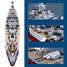 Model Bricks - Bismarck Battleship SL-M38-B1102 Sluban 5