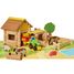 My first farm wtih tractor 80 pieces JJ8238 Jeujura 3