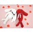 Méloé Rabbit Plush Toy 37cm - White MA0240 Maïlou Tradition 4