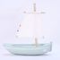 Boat Le Misainier sea green 22cm TI-N205-MISAINIER-VERT-EAU Tirot 2