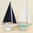 Sailboat Le Beajour sea green 40cm TI-N702-BEAJOUR-VERT-EAU-40 Tirot 4