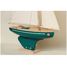 Sailboat Saint Germain green 40cm TI-ST-GERMAIN-VERT-ANGLAIS-40 Tirot 2