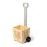 Wooden shopping basket on wheels As-85672 Mamamemo 2