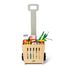 Wooden shopping basket on wheels As-85672 Mamamemo 3