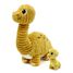 Diplodocus plush toy mother and her baby DE76300 Les Déglingos 1