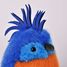 Royal Parrot bird plush toy 15 cm HO3438 Histoire d'Ours 4