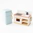 Complete furniture set for dolls house TV-ME040 Le Toy Van 8