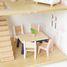 Complete furniture set for dolls house TV-ME040 Le Toy Van 10