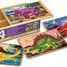 Dinosaur Jigsaw Puzzles in a Box MD-13791 Melissa & Doug 1