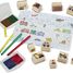 Deluxe Wooden Stamp Set - Vehicles MD-41901 Melissa & Doug 4