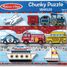 Jigsaw puzzle vehicles with large pieces MD-13725 Melissa & Doug 4
