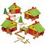 My wooden chalet 130 pieces JJ1802 Jeujura 2