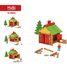 My wooden chalet 95 pieces JJ1801 Jeujura 2