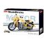 Model Bricks - Army motorcycle SL-M38-B0959 Sluban 4