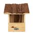 Robin bird house with bark roof ED-NK113 Esschert Design 8