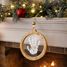 Christmas imprint decoration transparent PA2710 Vintiun 3