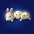 Shakies Rabbit light plush PBB-SHAKIES-RABBIT Pabobo 5