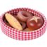 Bread and pastries in cotton basket TA-0616.2 Tanner 3