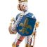 Blue knight fleur de lys figure PA39788 Papo 5