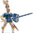 Blue knight fleur de lys figure PA39788 Papo 1