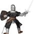 hospital knight with sword figure PA-39938 Papo 2