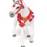 White Arab BlaCheval dressed in parade figure PA-51568 Papo 6