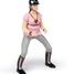 Cavalier fashion pink figure PA52006-3217 Papo 1