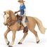 Western horse and his rider figurine PA-51566 Papo 11