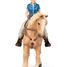 Western horse and his rider figurine PA-51566 Papo 3