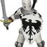 White crested knight figure PA39785-5303 Papo 2