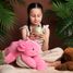 Weighted Pink Axolotl Plush 50 cm HO3397 Histoire d'Ours 4