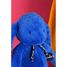 Méloé Rabbit Plush Toy 37cm - Electric Blue MA0325 Maïlou Tradition 2