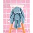 Méloé Rabbit Plush Toy 37cm - Blue lagoon MA0266 Maïlou Tradition 7