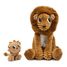 Lion plush toy dad and his baby DE76210 Les Déglingos 1