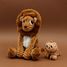 Lion plush toy dad and his baby DE76210 Les Déglingos 8