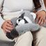 Weighted Gray Raccoon Plush 50 cm HO3395 Histoire d'Ours 2