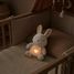 Plush rabbit with breathing effect DC4685 Doudou et Compagnie 5