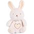 Plush rabbit with breathing effect DC4685 Doudou et Compagnie 1