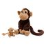 Monkey plush toy mother and her baby DE76240 Les Déglingos 1