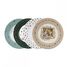 4 Plates Peter Rabbit Christmas 20cm PJ-BP920NAS Petit Jour 2