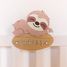 Customizable door sign Sloth VI-PLP03 Vintiun 3
