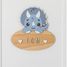 Customizable door sign Triceratops VI-PLP08 Vintiun 2